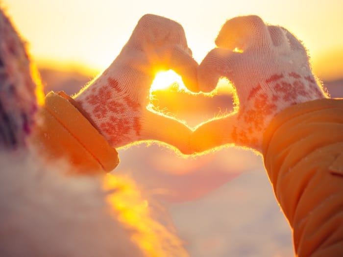 Skifahren auf dere Skipisten des Cermis